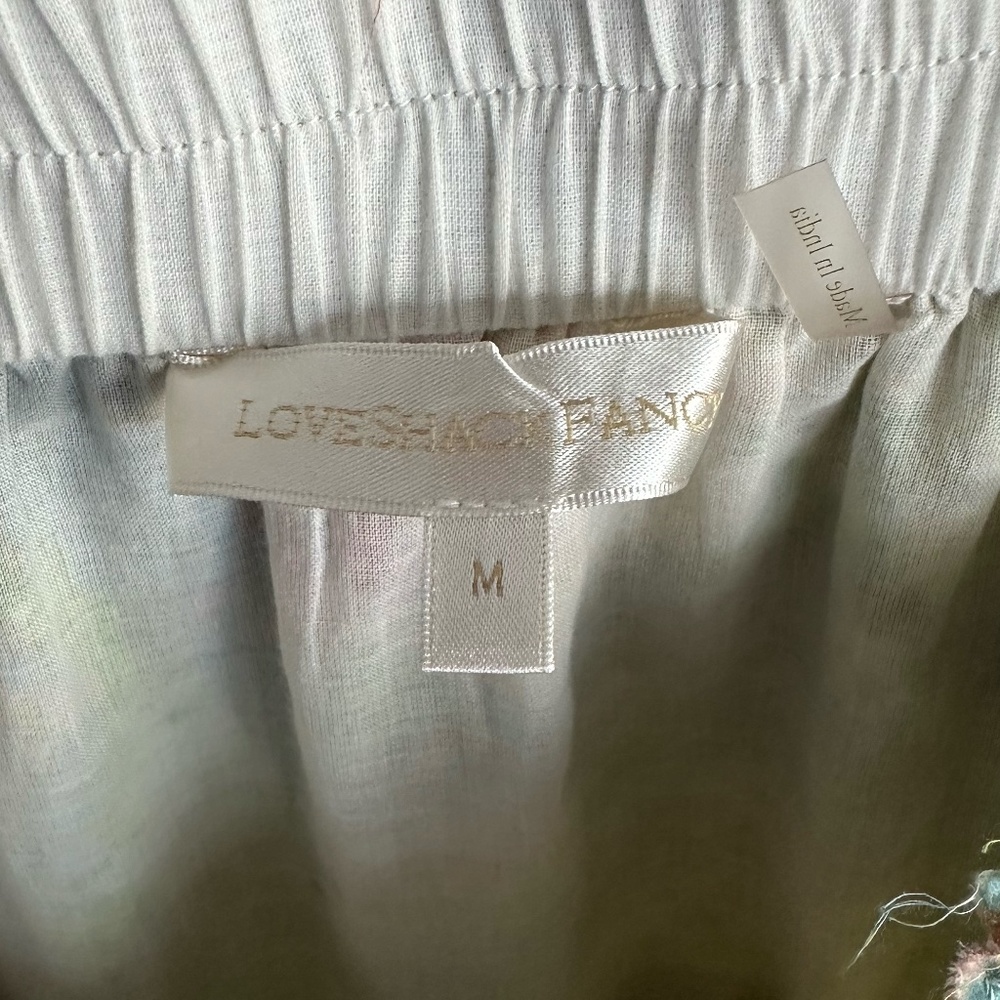 LoveShackFancy Ruffle Mini Skirt in Pastel Fields - Picture 5 of 9